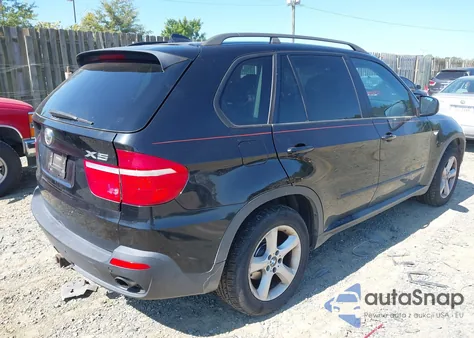 2008 BMW X5 3.0Si из США, поврежденный, VIN 5UXFE43588L031841